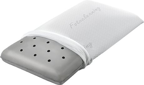 Selbstreinigendes viskoelastisches Kissen