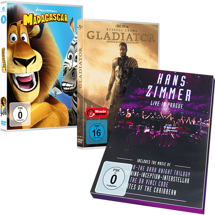 Die Welt des Hans Zimmer: Hans Zimmer Live in Prague, Madagaskar, Gladiator
