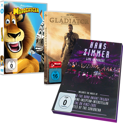 Die Welt des Hans Zimmer: Hans Zimmer Live in Prague, Madagaskar, Gladiator