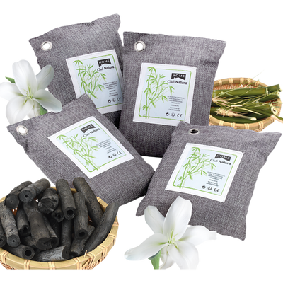 Bamboo-Entfeuchter-Kissen (4er Set)