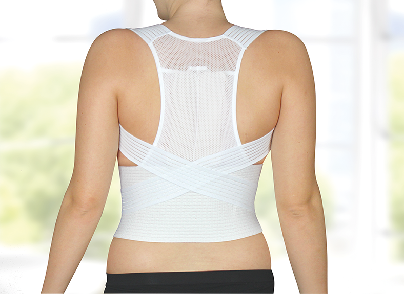 Geradehalter mit Stützgürtel