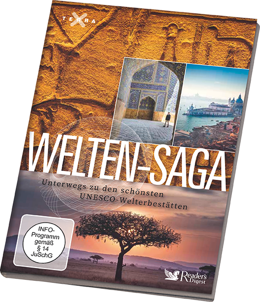 Welten-Saga - Unterwegs zu den schönsten Unesco-Welterbestätten