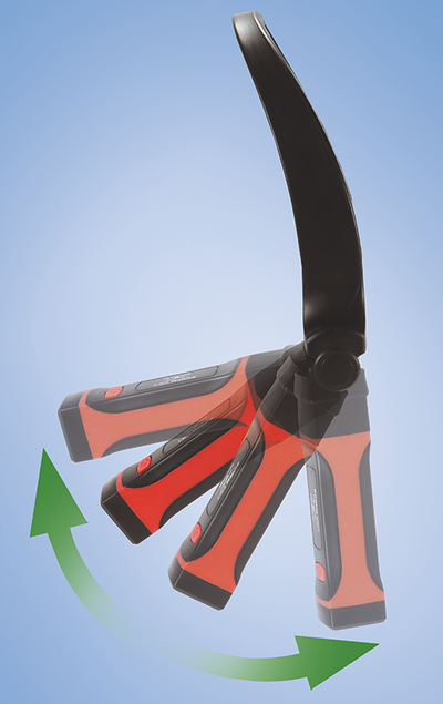 Halslampe mit abnehmbaren Magnetleuchten