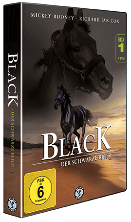 Black - Der schwarze Blitz: komplette Serie für Pferde-Fans und Fans des Reitsports