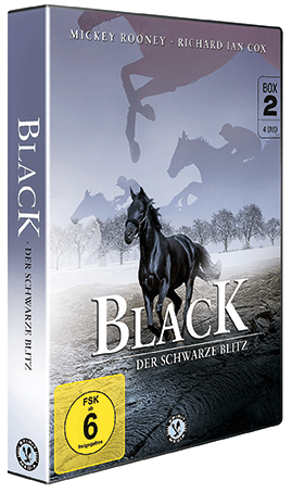 Black - Der schwarze Blitz: komplette Serie für Pferde-Fans und Fans des Reitsports