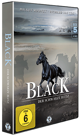 Black - Der schwarze Blitz: komplette Serie für Pferde-Fans und Fans des Reitsports