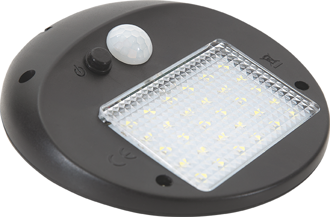 Solar-Wandleuchte mit Bewegungsmelder (2er-Set)