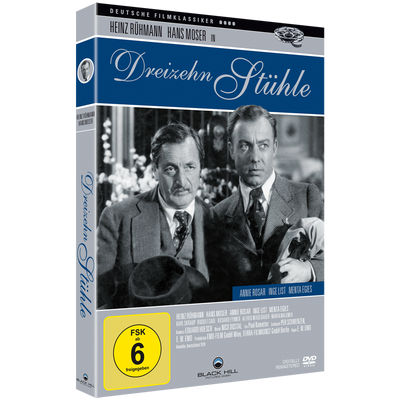 Deutsche Filmklassiker: Dreizehn Stühle, Die goldene Stadt, Wasser für Canitoga, Die Geierwally, Der groe König, Andreas Schlüter