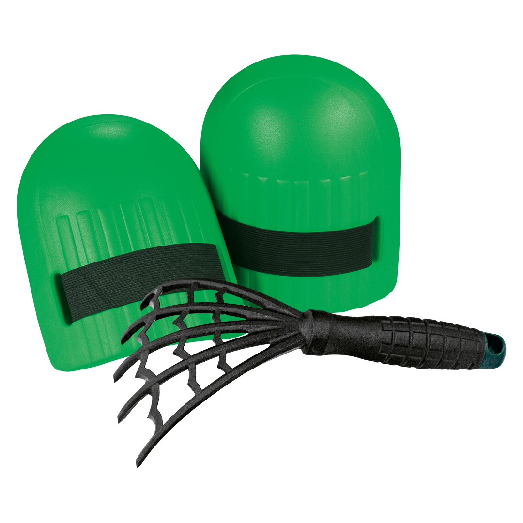 Beet-Pflege-Set (Kralle + Knieschoner)