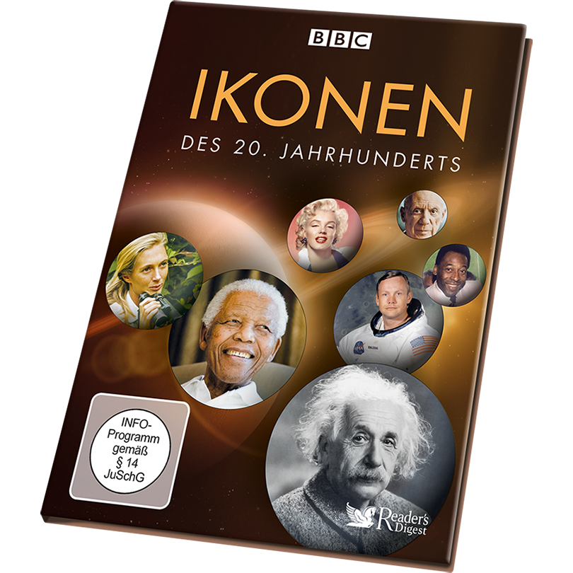 Ikonen des 20. Jahrhunderts aus aus Politik, Wissenschaft, Sport, Kunst, Literatur