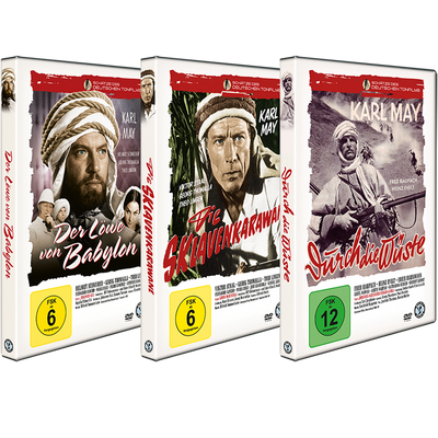 Karl-May-Filmschätze: Der Löwe von Babylon, Die Sklavenkaravane, Durch die Wüste