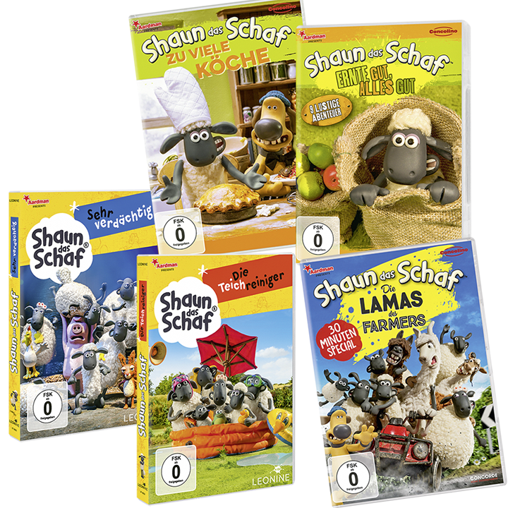»Shaun das Schaf«-Kollektion