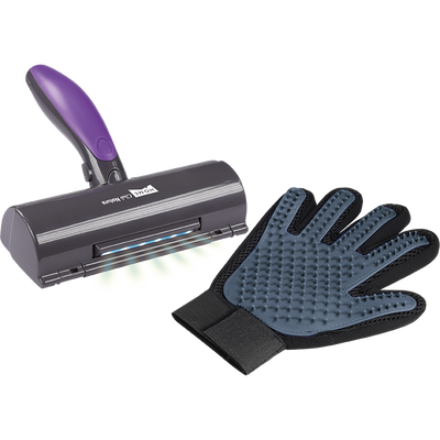 Fellpflege-Set (Handschuh & Staubsauger)