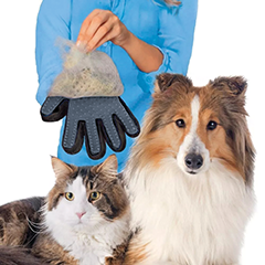 Fellpflege-Set (Handschuh & Staubsauger)