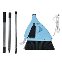 2 in 1 Besen mit Saugfunktion
