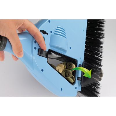 2 in 1 Besen mit Saugfunktion