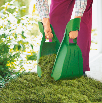 Gras-& Laubsammler (Set Sack & Schaufel)