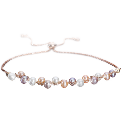Armband mit Süsswasserperlen