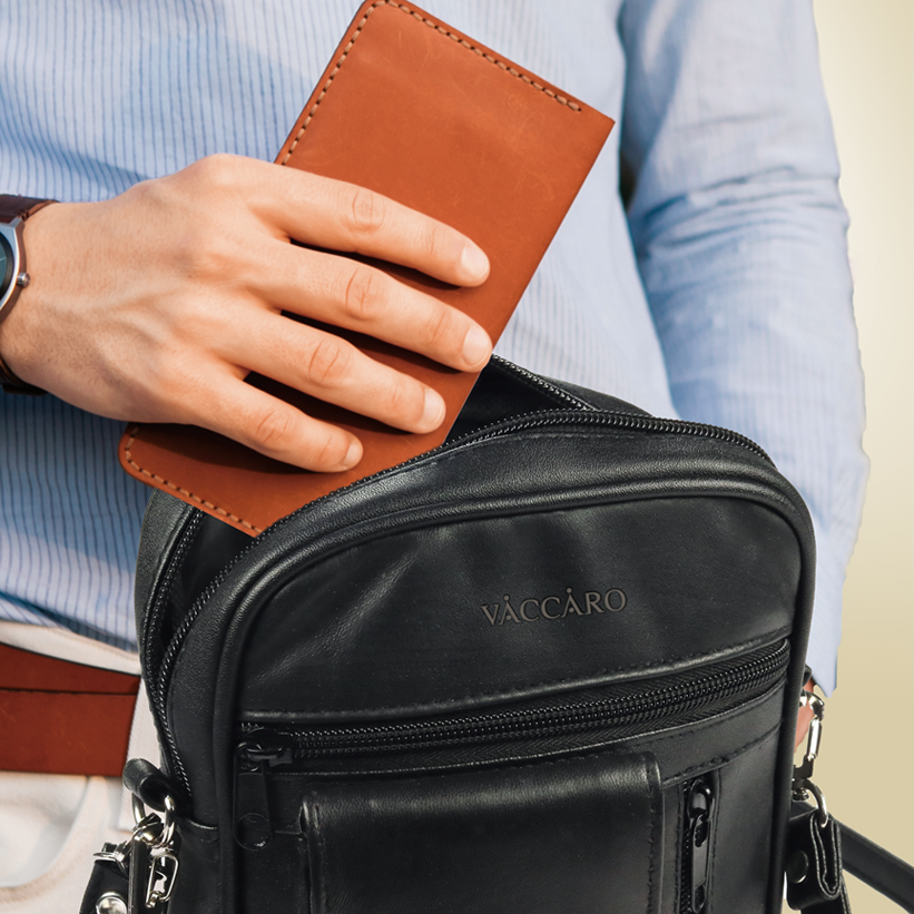 Herren-Ledertasche