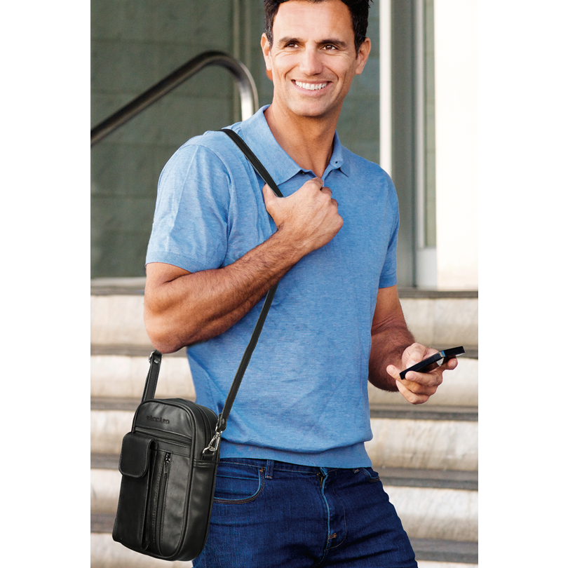 Herren-Ledertasche