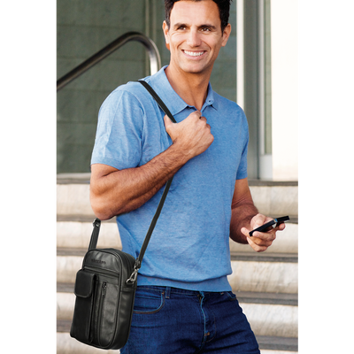 Herren-Ledertasche