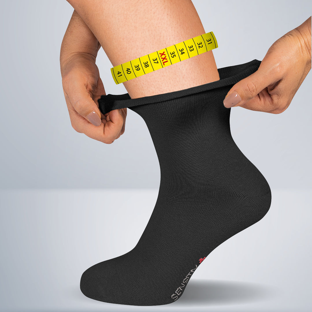 Big Sensitiv Socken 2 Paar schwarz