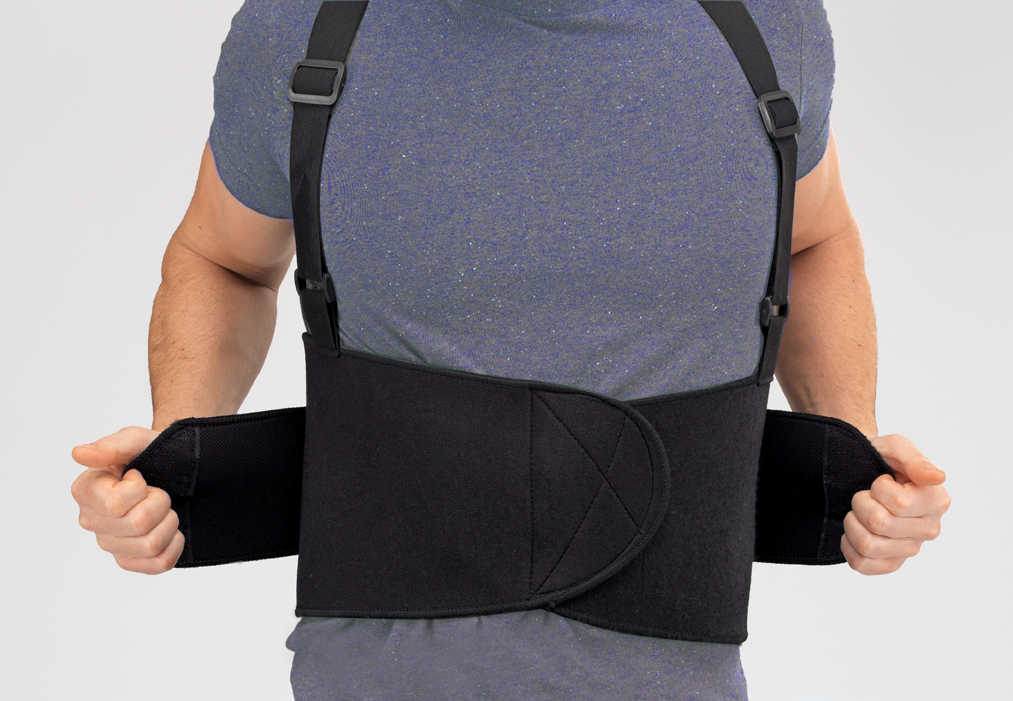 Bauch- und Rückenstützgürtel
