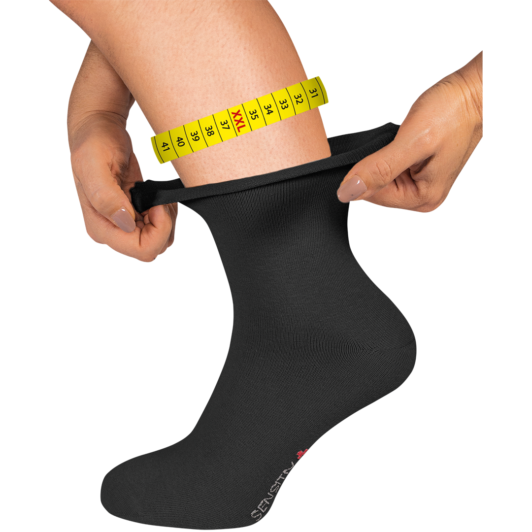 Big Sensitiv Socken 2 Paar schwarz