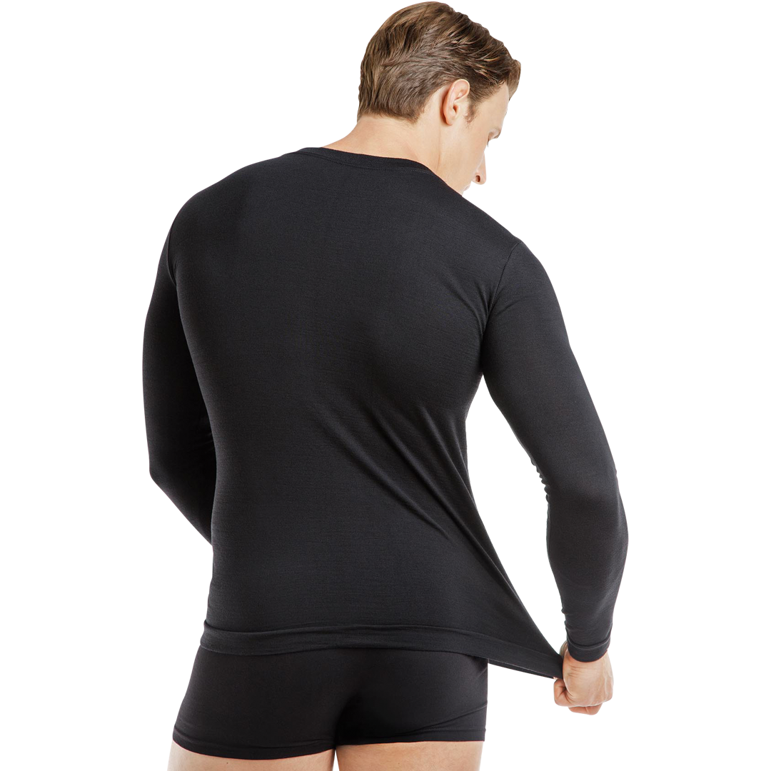 HERREN THERMO-T-SHIRT MIT MERINOWOLLE