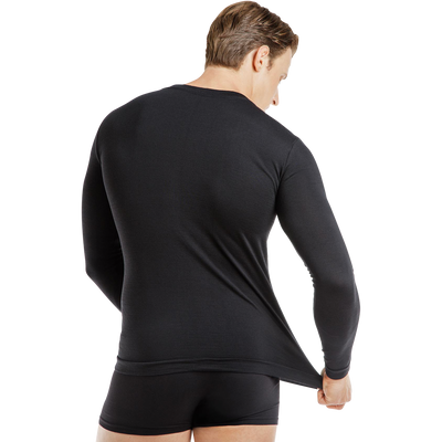 HERREN THERMO-T-SHIRT MIT MERINOWOLLE