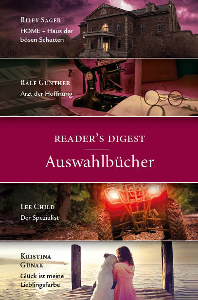 HOME - Haus der bösen Schatten / Arzt der Hoffnung / Der Spezialist / Glück ist meine Lieblingsfarbe