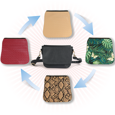 5-in-1 Wechsel-Damenhandtasche