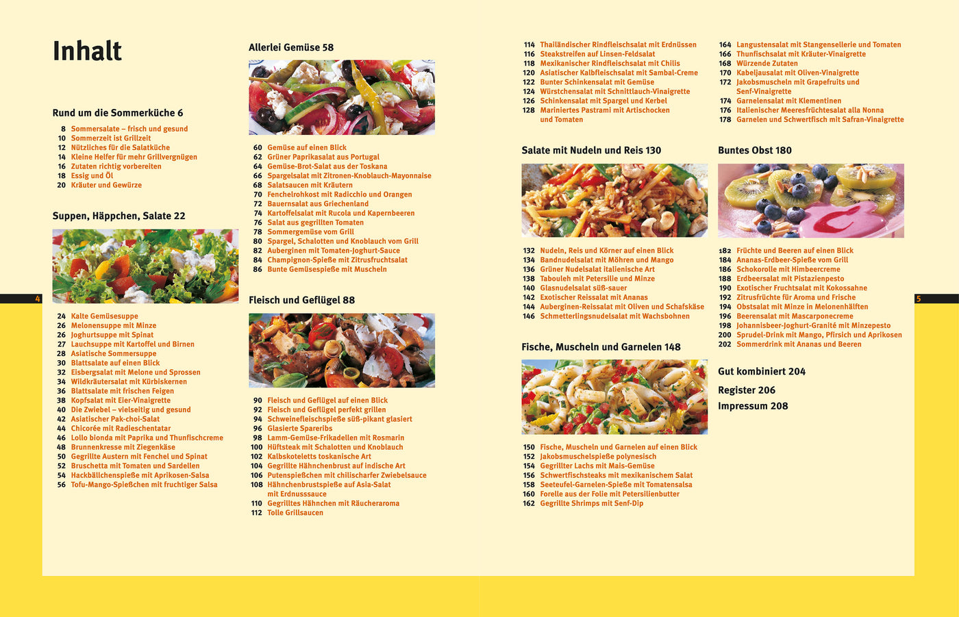 Grillvergnügen und Salatgenuss